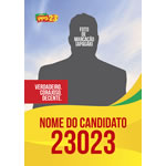 Cartaz amarelo